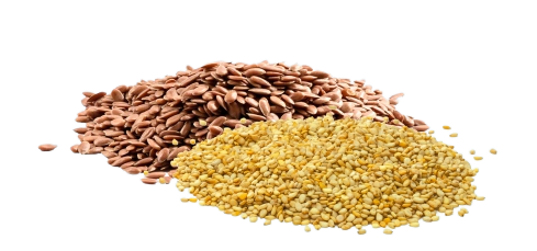 Flax And Sesame Seeds